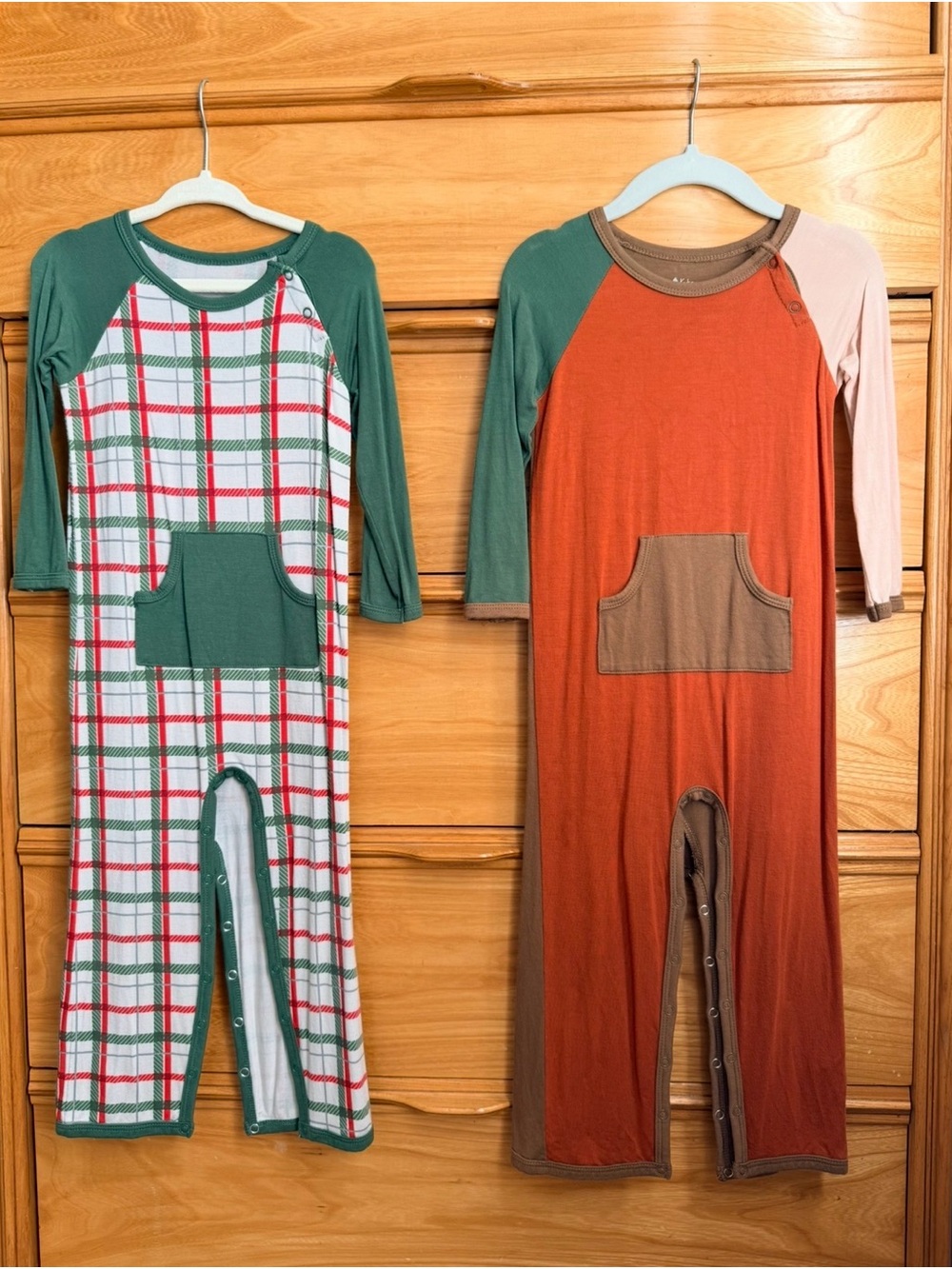 Kyte Longall Bundle: 3T Hunter Plaid & 3T Coffee Colorblock